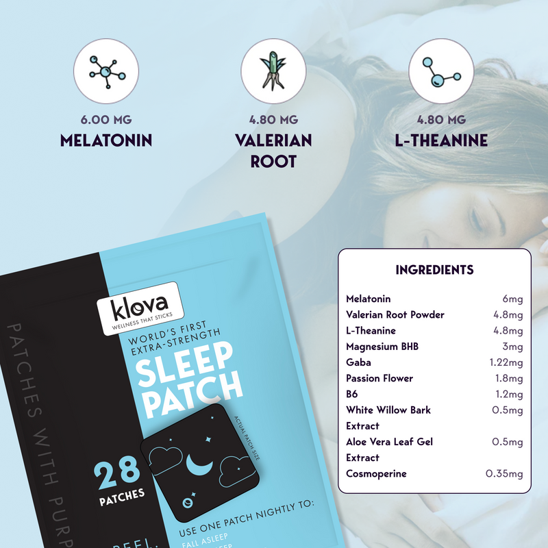 Extra-Strength Sleep Patch - Klova